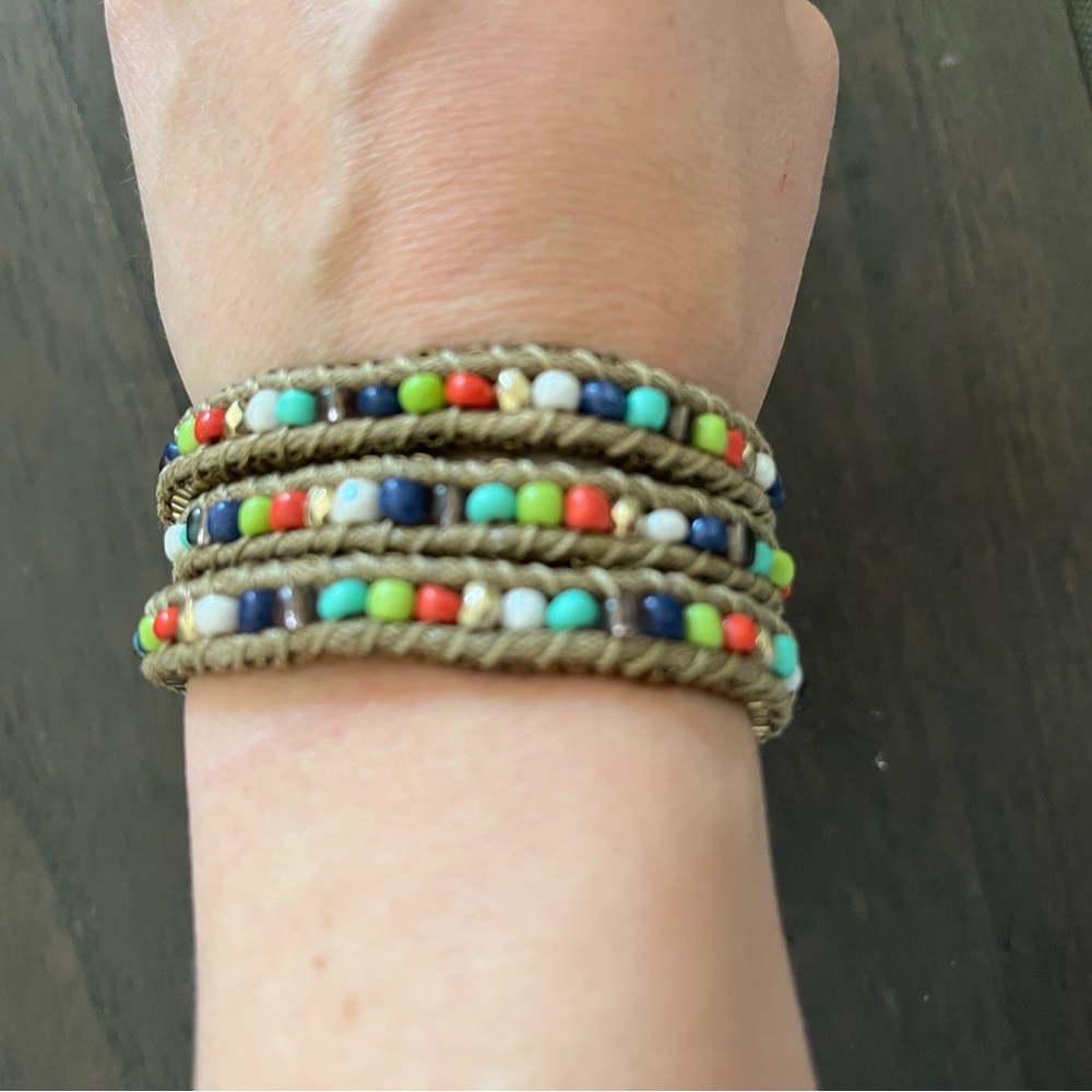 Rainbow wrap bracelet
